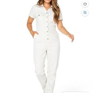 Celebrity Pink Women's Juniors Slim Fit Boilersuit